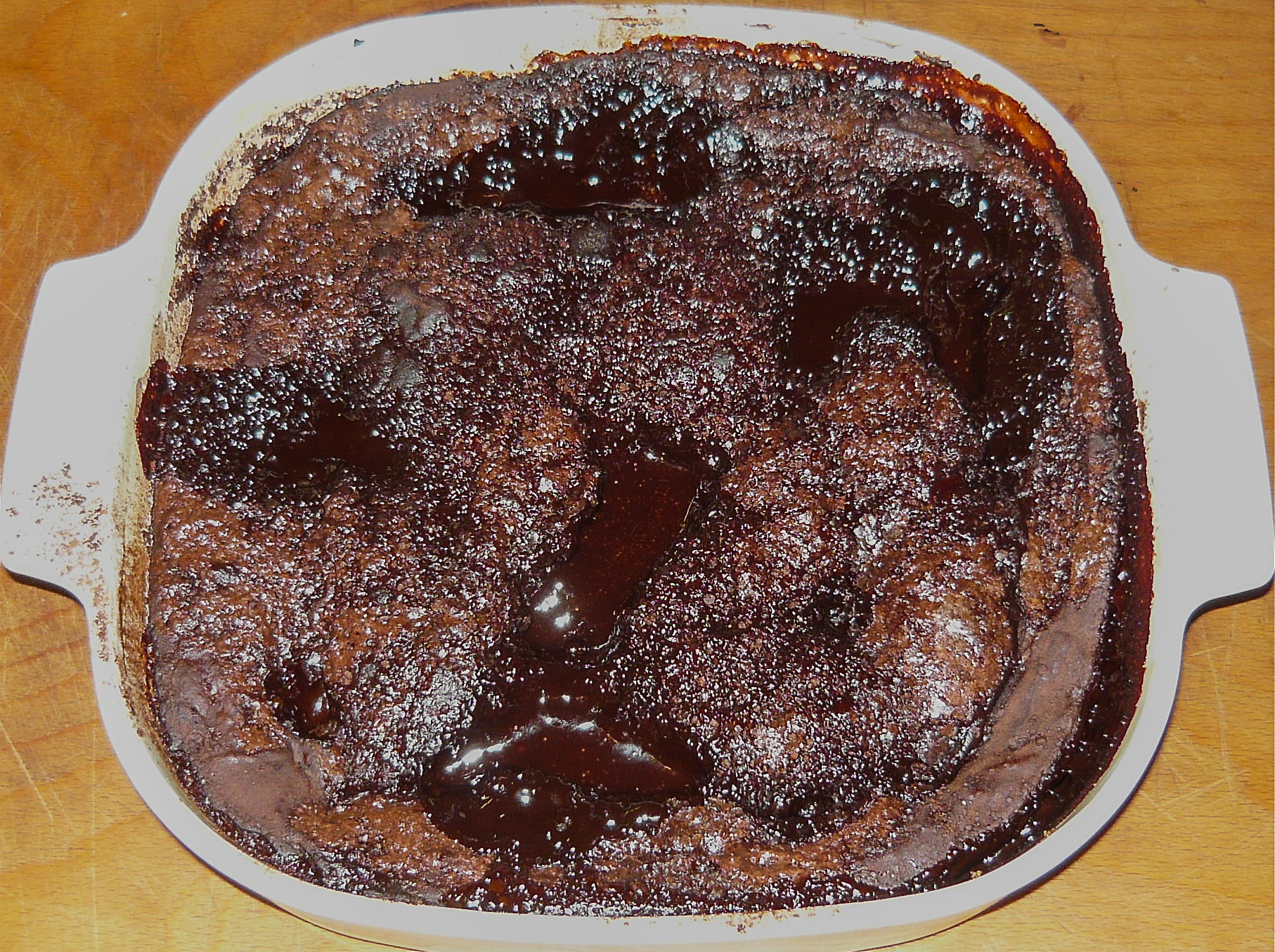 Self-Saucing Chocolate Pudding