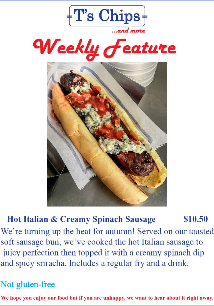 Weekly Features Sept 20 to 26